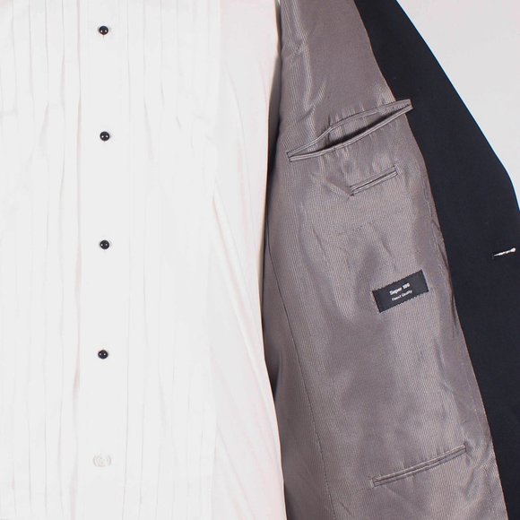 Hugo Boss 42L Black Tuxedo Jacket B228 - Picture 6 of 8